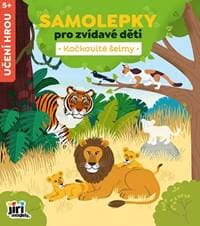Samolepky pro zvídavé děti Kočkovité šelmy - autor neuvedený