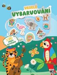 Veselé vybarvování se super samolepkami Zvířátka - autor neuvedený