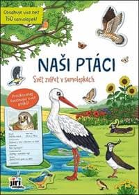 Svět zvířat v samolepkách Naši ptáci - autor neuvedený