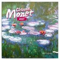 Poznámkový kalendář Claude Monet 2027 - nástěnný kalendář - autor neuvedený