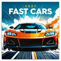 Fantastická auta 2027 - nástěnný kalendář - autor neuvedený
