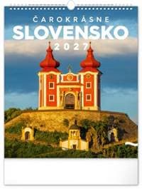 Nástenný kalendár Čarokrásne Slovensko 2027, 30 x 34 cm - autor neuvedený