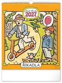 Josef Lada Říkadla 2027 - nástěnný kalendář - autor neuvedený
