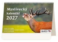 Myslivecký kalendář 2027 - stolní kalendář - autor neuvedený