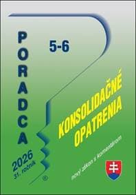 Poradca Konsolidačné opatrenia - autor neuvedený