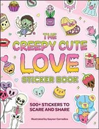 The Creepy Cute Love Sticker Book - autor neuvedený