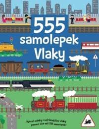 555 samolepek Vlaky - autor neuvedený