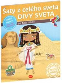 Šaty z celého sveta Divy Sveta - Kniha samolepiek - autor neuvedený
