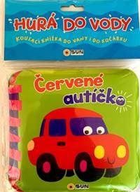 Červené autíčko Hurá do vody - autor neuvedený