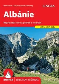 Albánie - turistický průvodce Rother - autor neuvedený