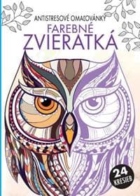 Farebné ziveratká - Antistresové omaľovánky - autor neuvedený