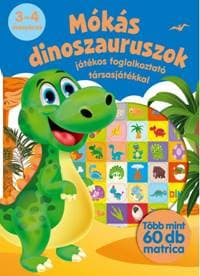 Mókás dinoszauruszok foglalkoztató (Maďarská verzia) - FONI-BOOK