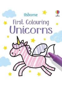 First Colouring Unicorns - Matthew Oldham, Usborne Publishing Ltd