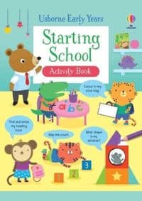 Starting School Activity Book - Jessica Greenwell, Usborne Publishing