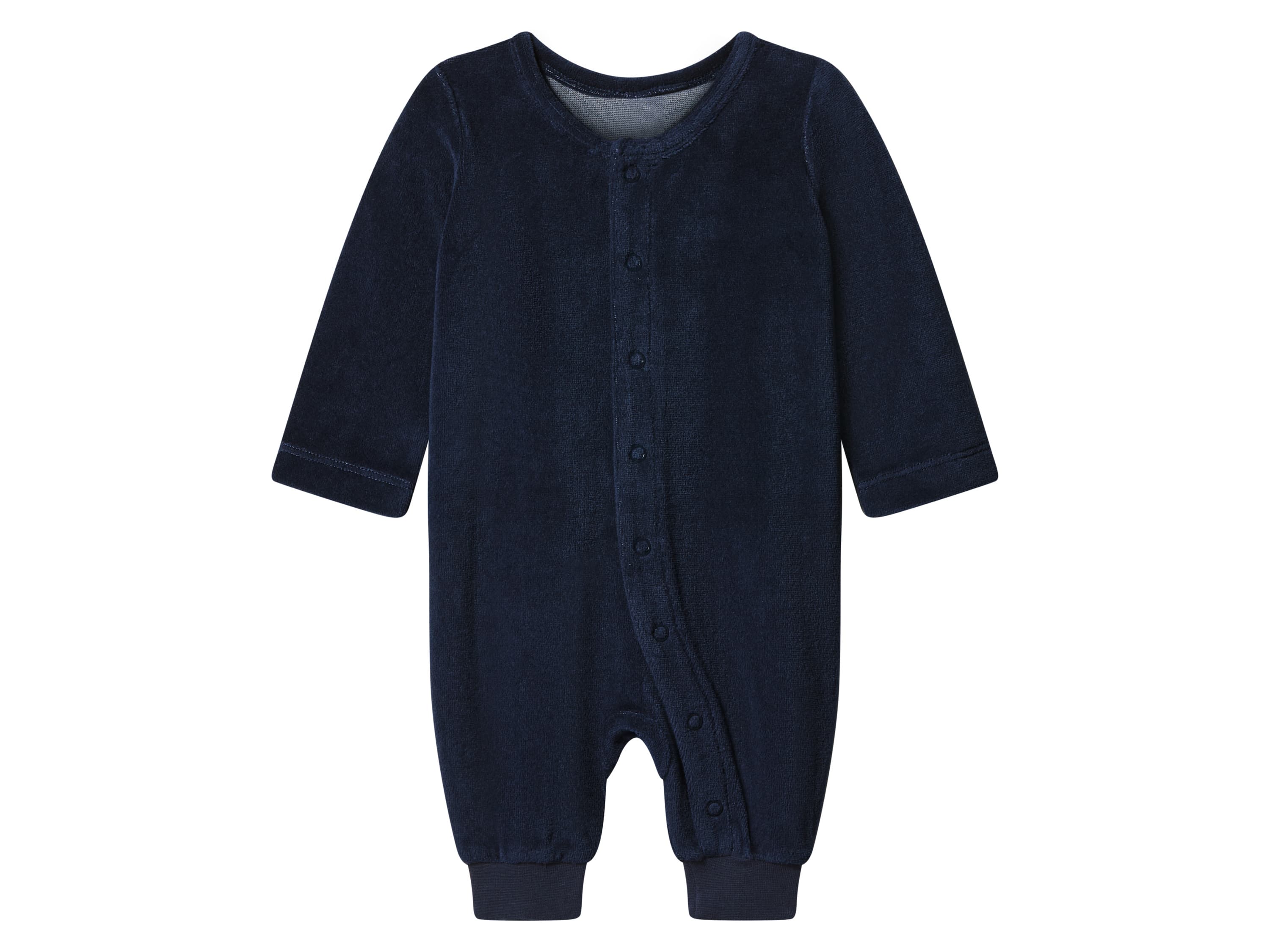 lupilu® Chlapčenský overal na spanie pre bábätká (navy modrá, 74/80)