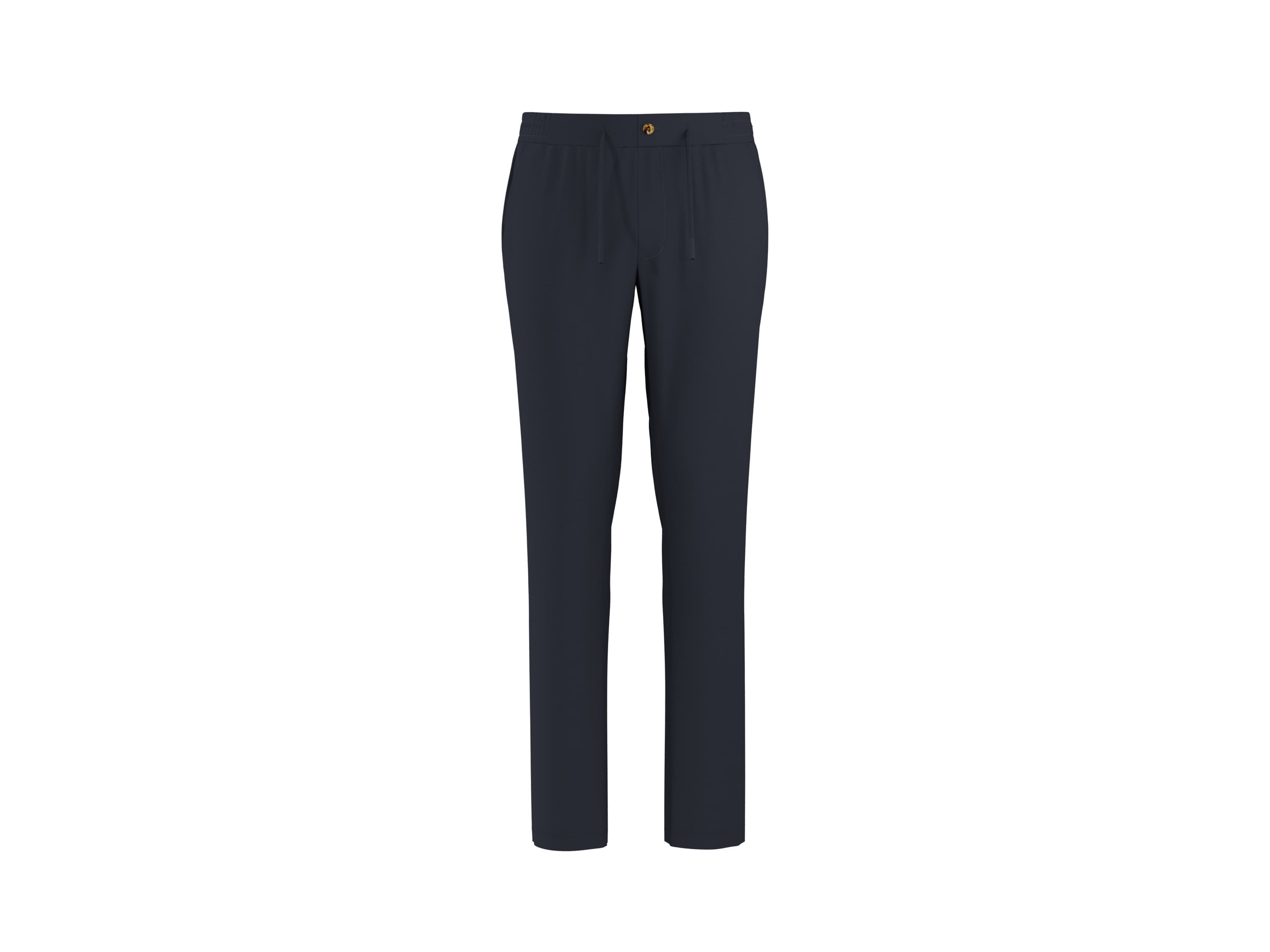 ESMARA MEN Pánske chino nohavice (navy modrá, M (48/50))