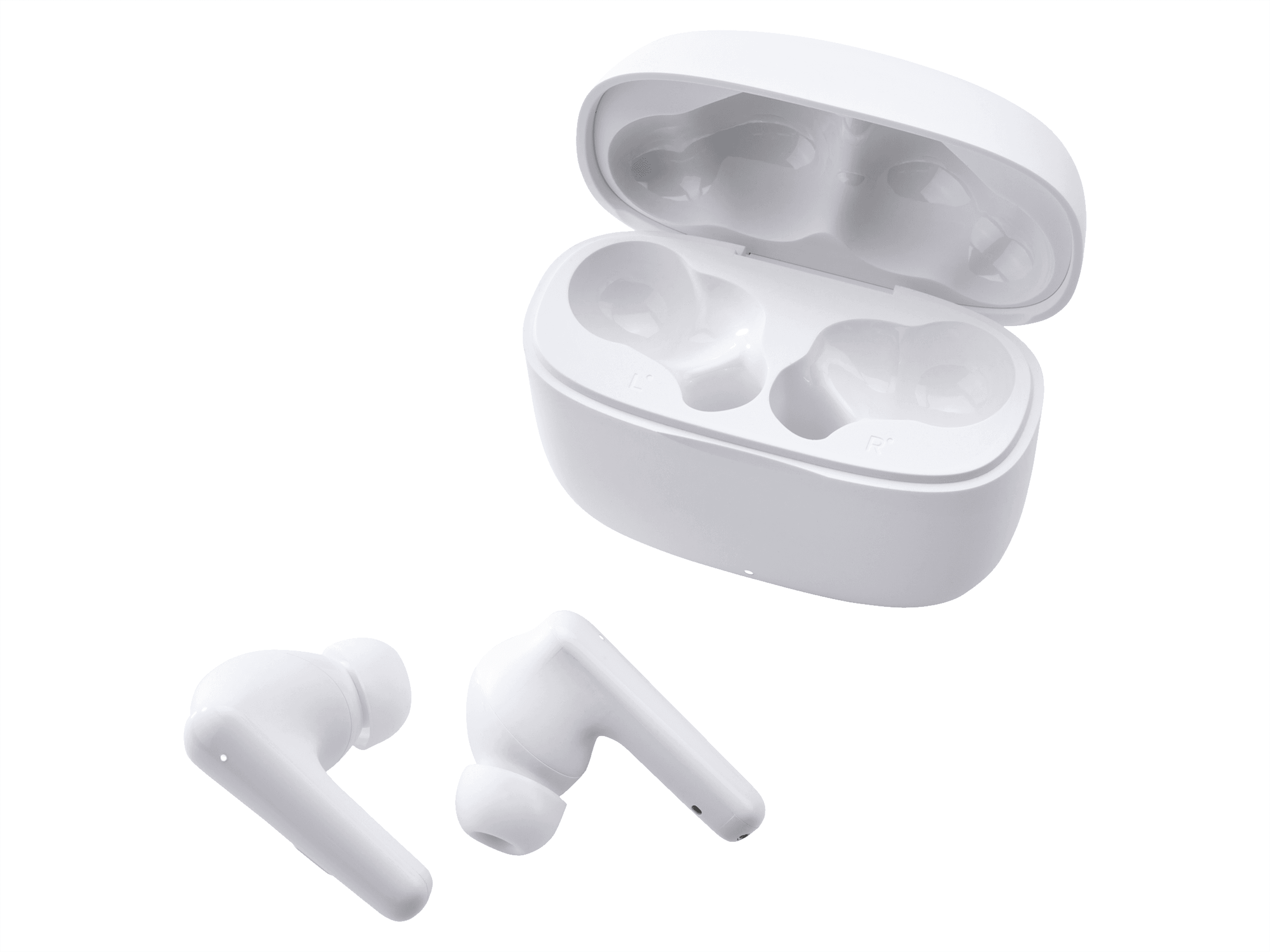TRONIC® Bezdrôtové Bluetooth® slúchadlá do uší (biela)