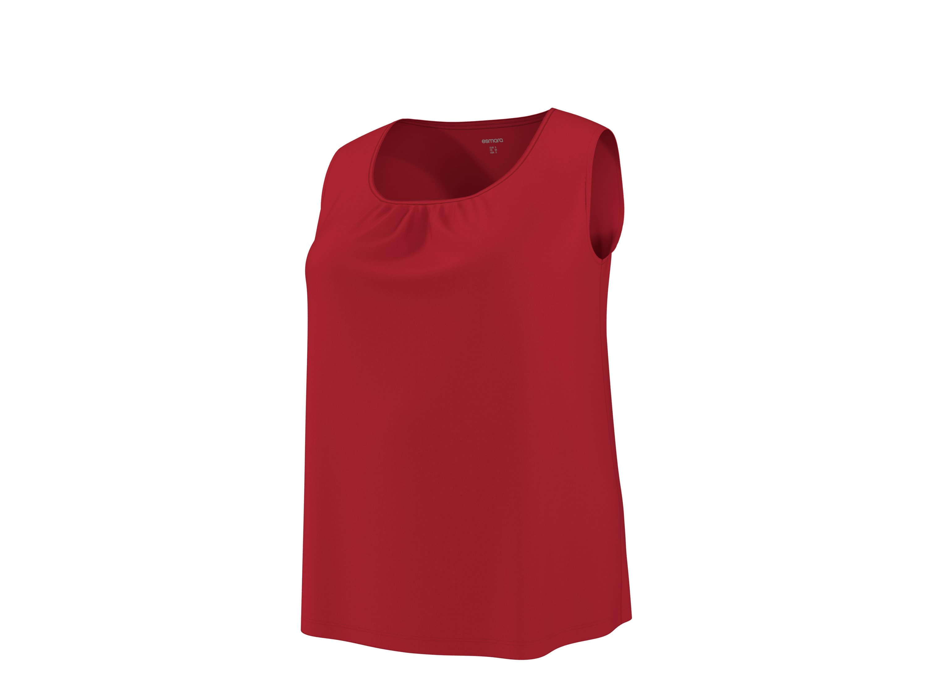 esmara® Dámsky top XXL (červená, XL (48/50))
