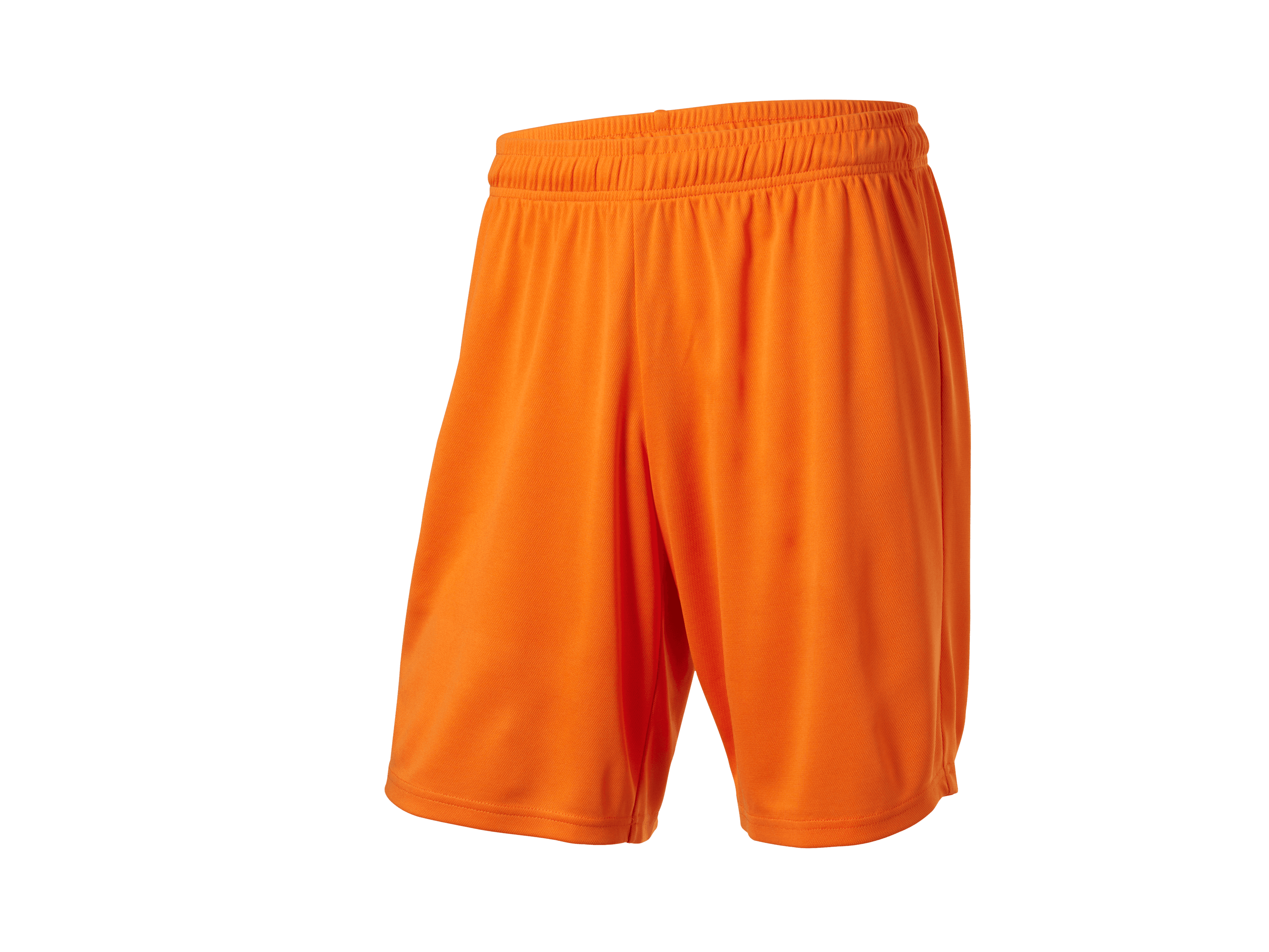 CRIVIT Pánske funkčné futbalové šortky (oranžová, S (44/46))