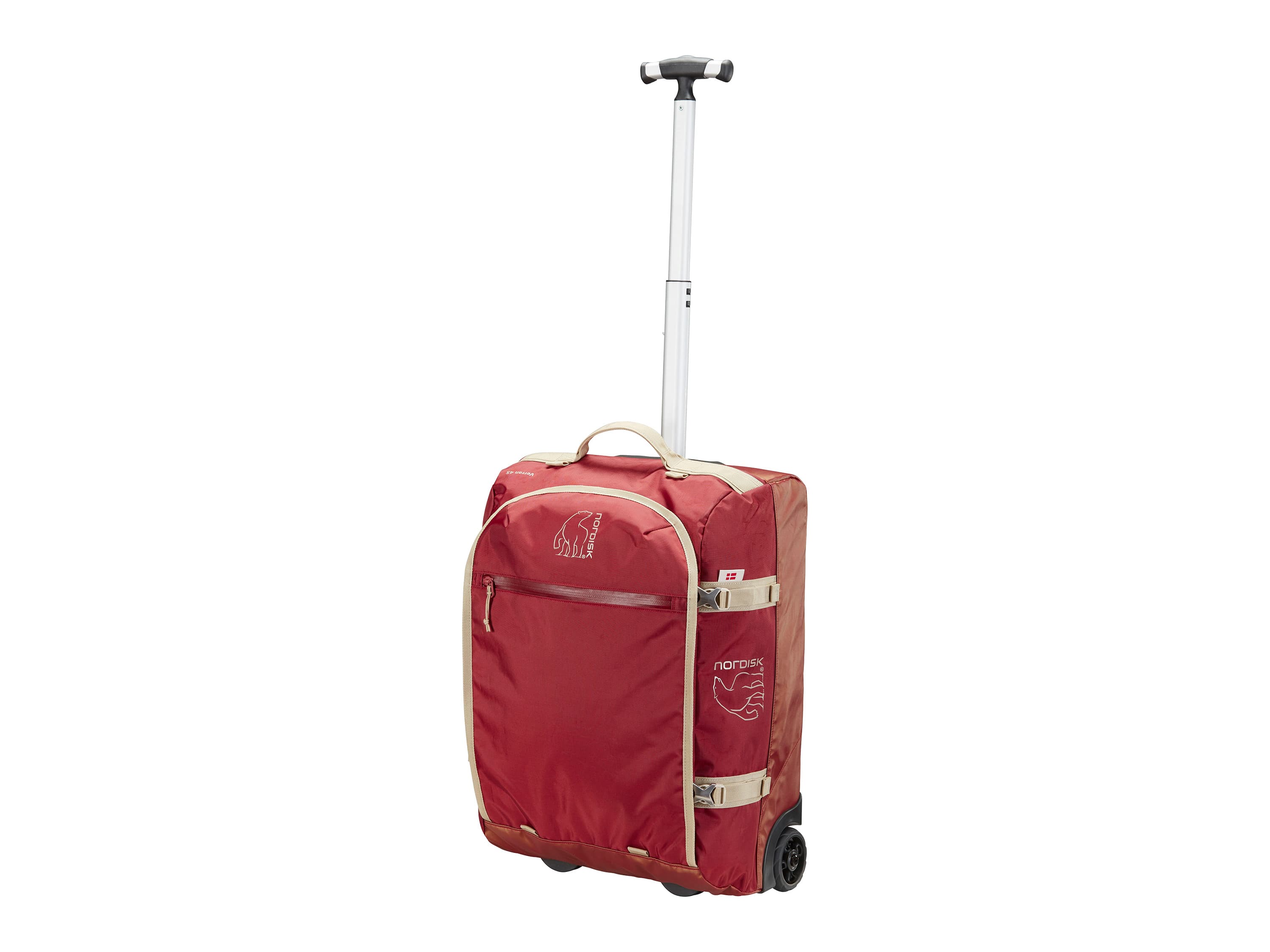 Nordisk Cestovná taška na kolieskach Verran (Burnt Red, 45 l)