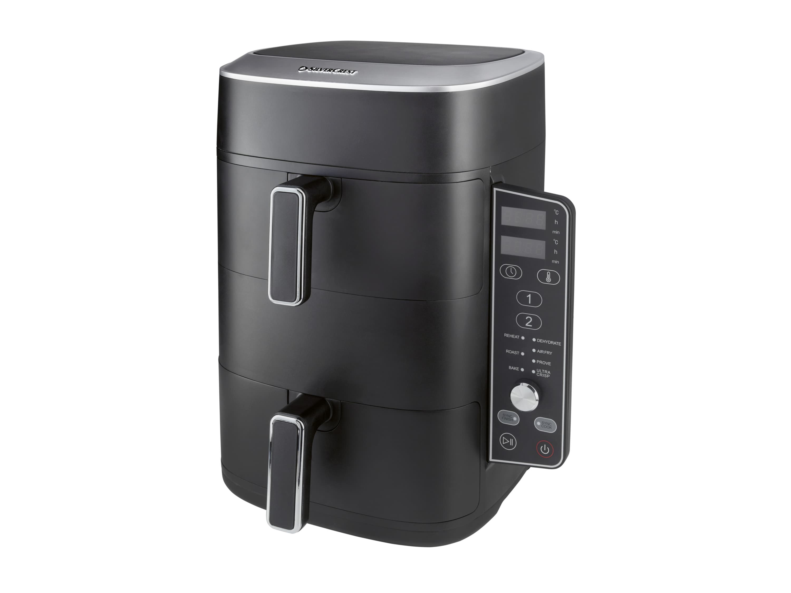 SILVERCREST® Vežová teplovzdušná fritéza SHFDV 2470 A1, 9,5 l