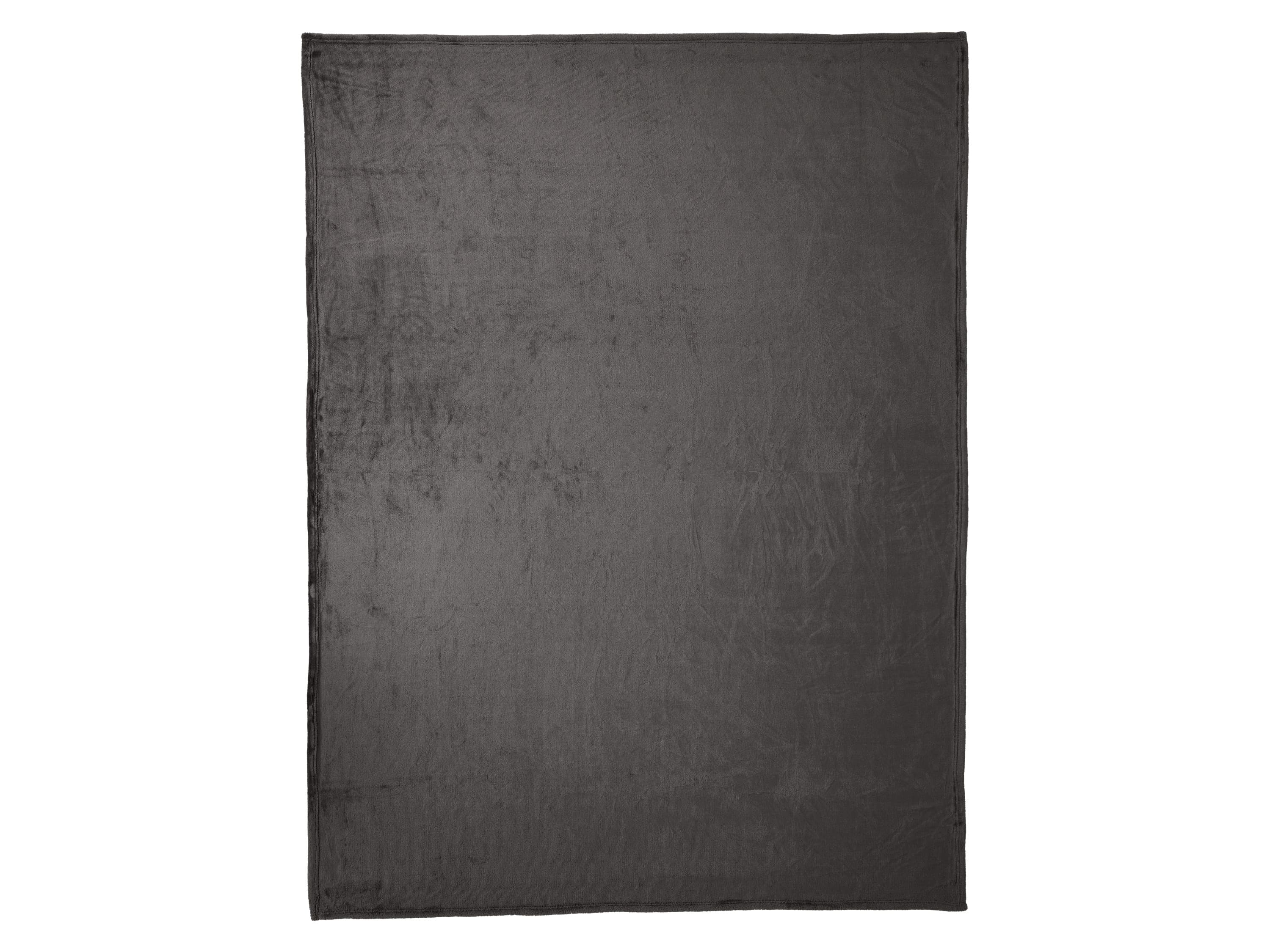 LIVARNO® Deka, 150 x 200 cm (tmavosivá)