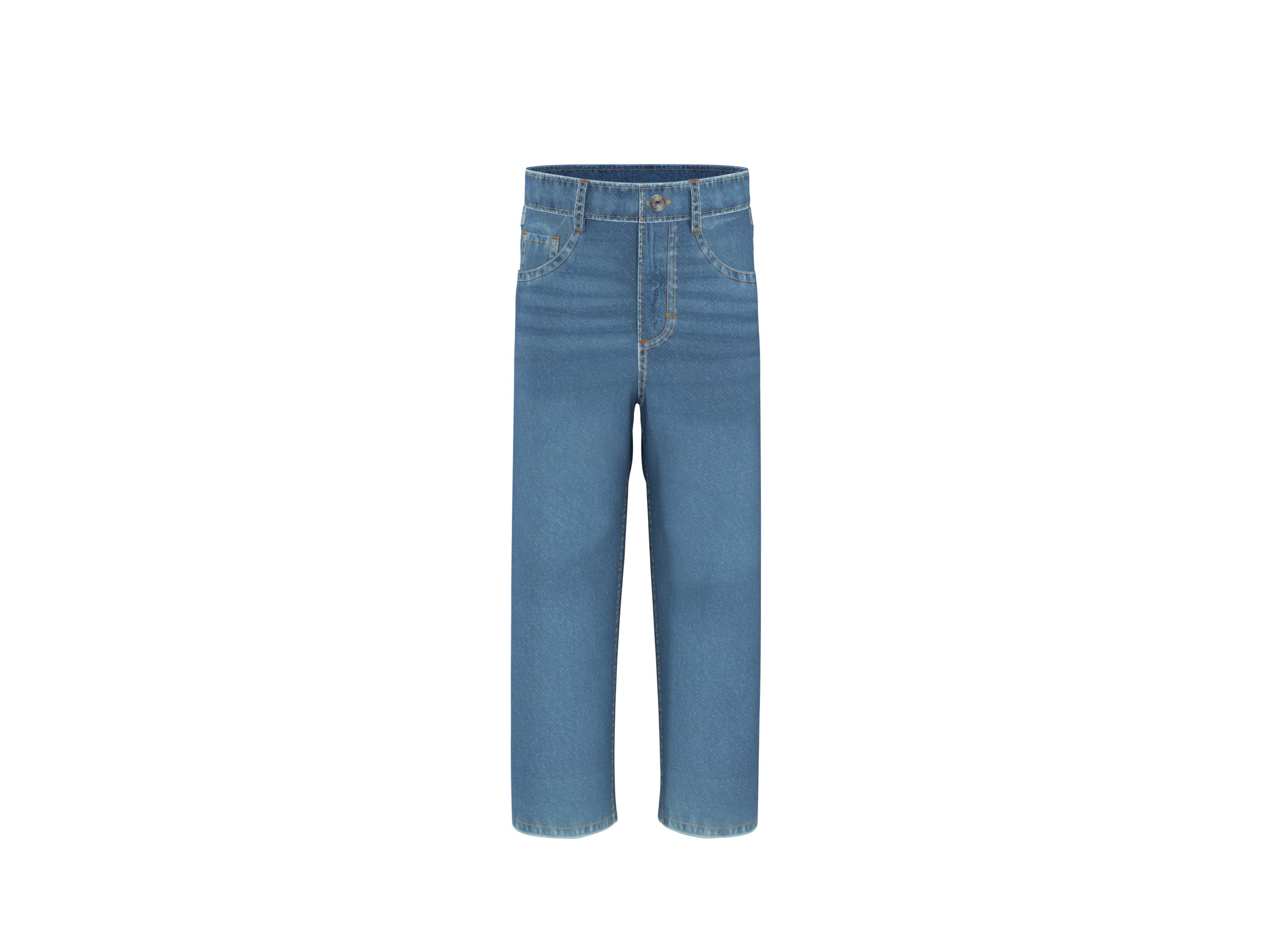 LUPILU® Detské rifle „Relaxed Fit“ (modrá, 98)