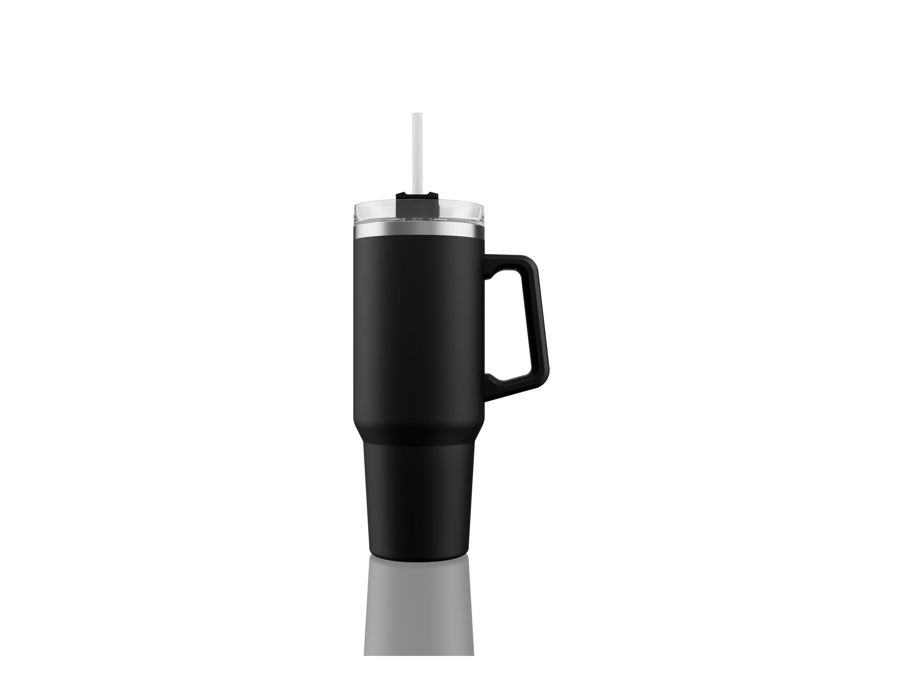 LIVARNO home Termopohár z ušľachtilej ocele, 1,2 l (čierna)