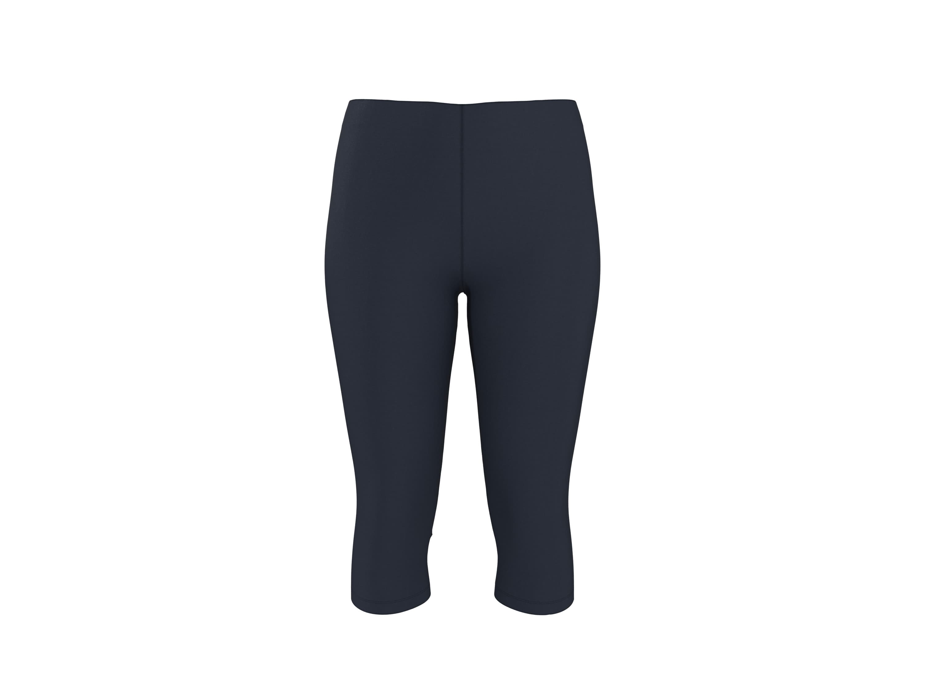 esmara® Dámske capri legíny (navy modrá, M (40/42))