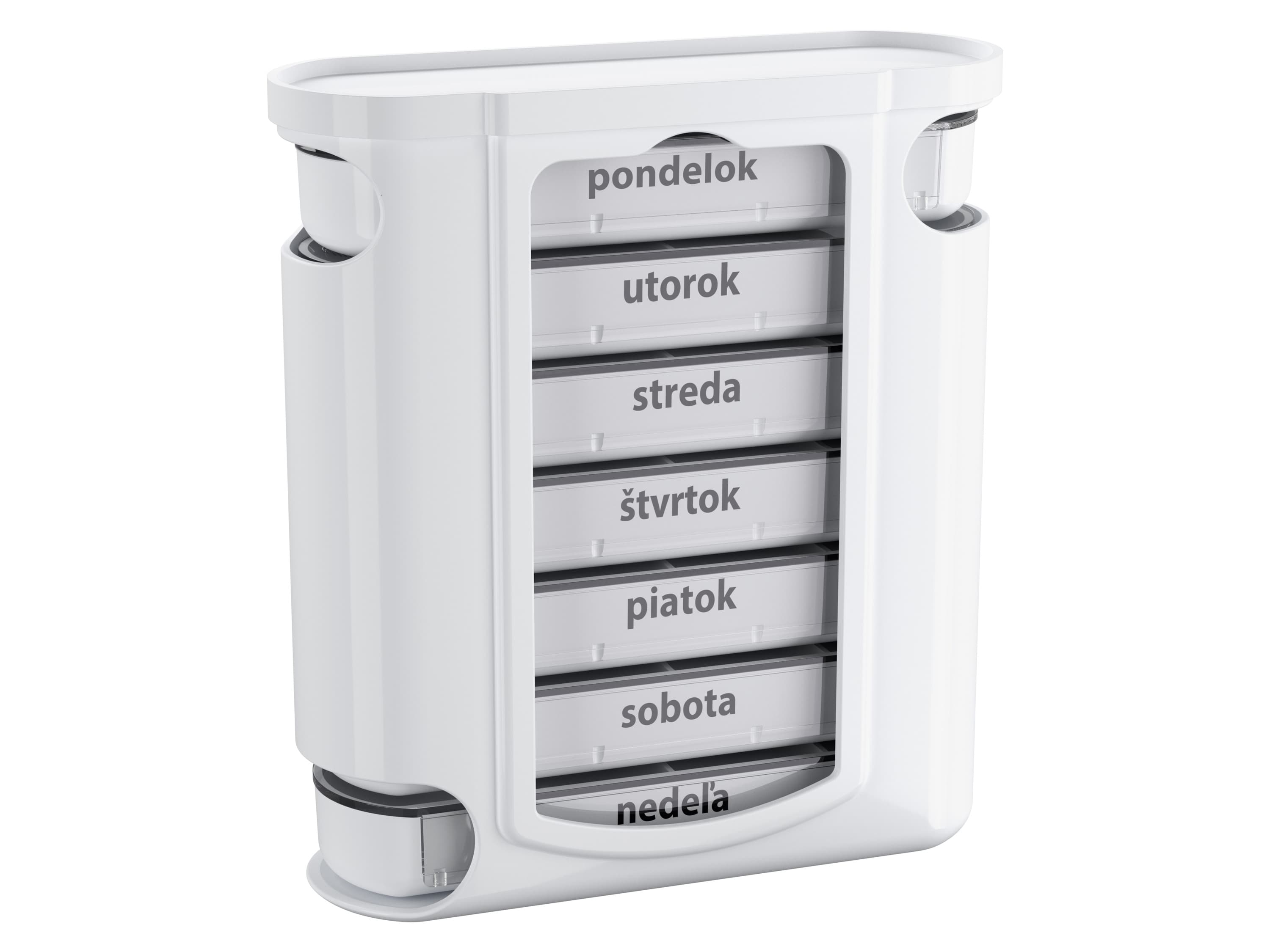 SENSIPLAST® Box na tabletky (biela)