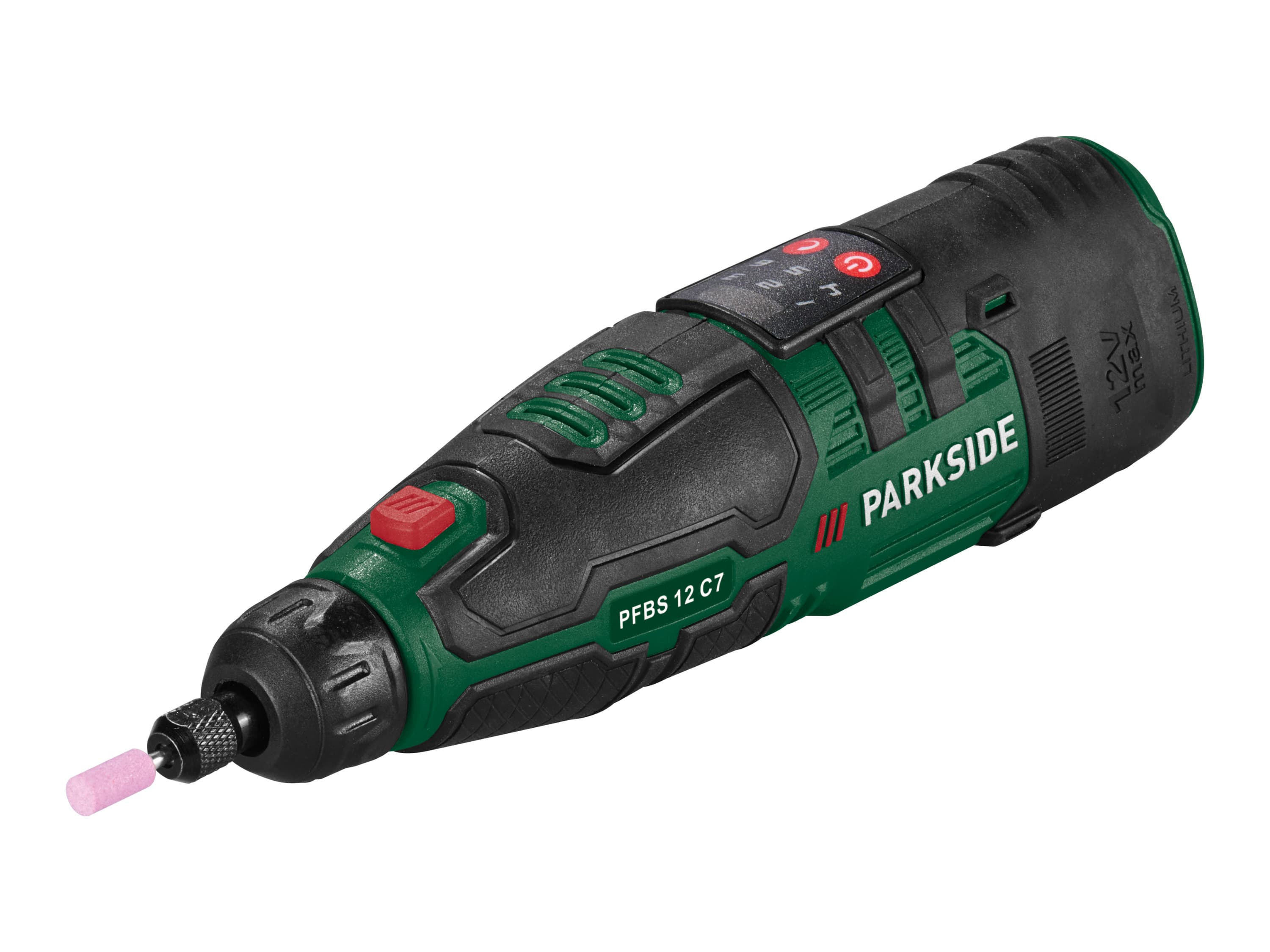 PARKSIDE® Aku jemná vŕtacia brúska 12 V PFBS 12 C7