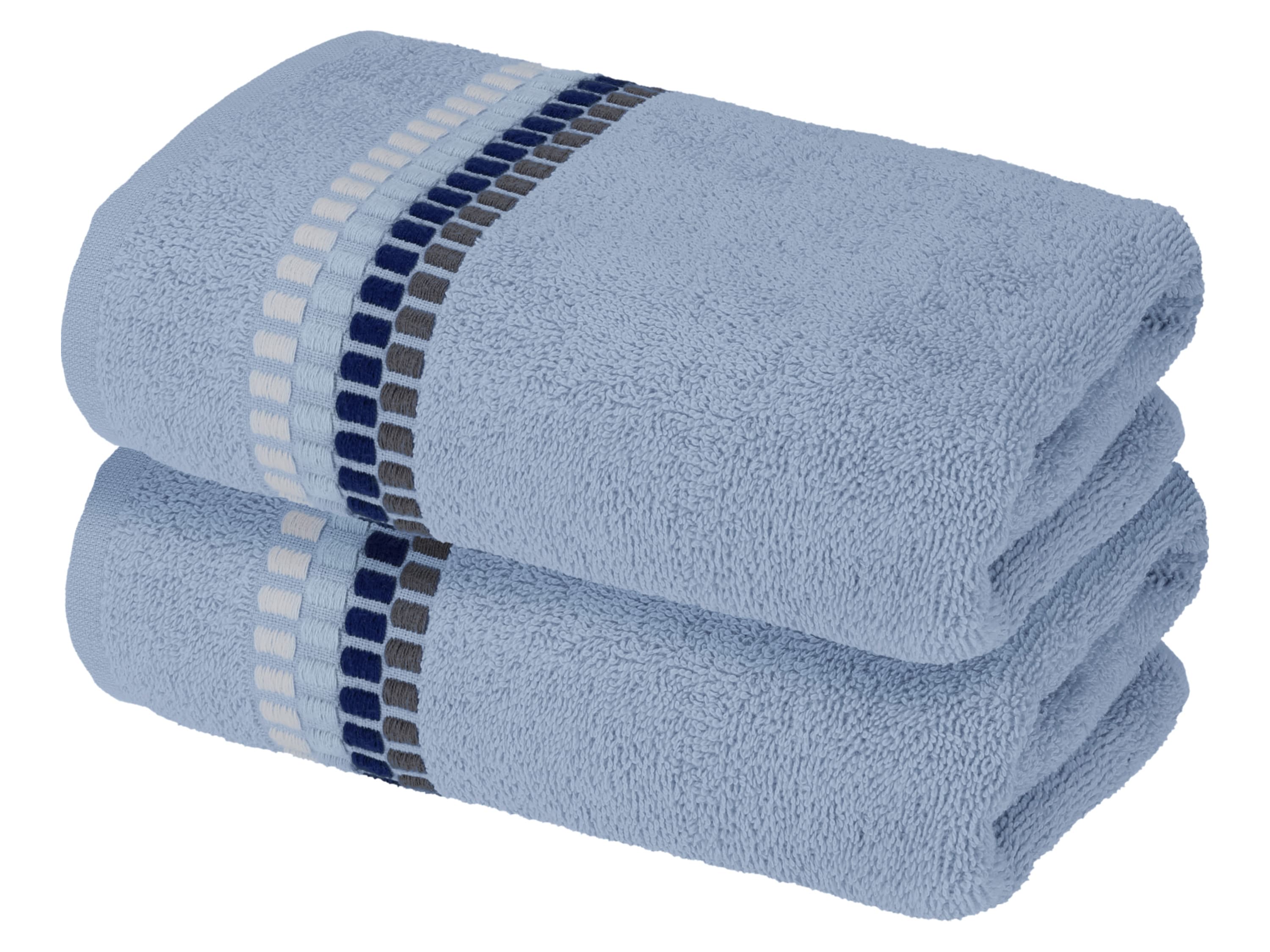 LIVARNO® Froté uterák, 50 x 100 cm, 2 kusy (bledomodrá)