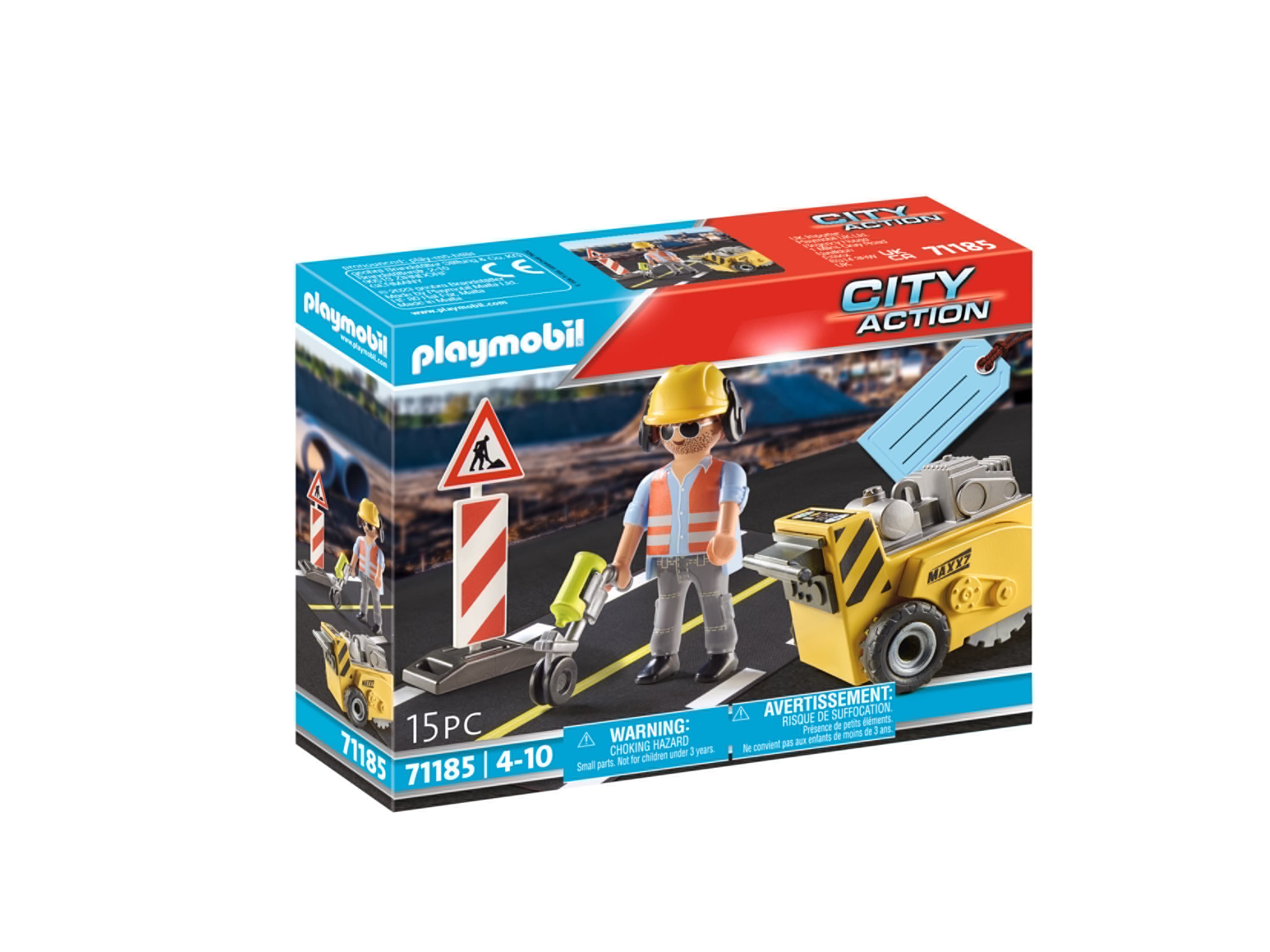 Playmobil Súprava na hranie (stavebný robotník)