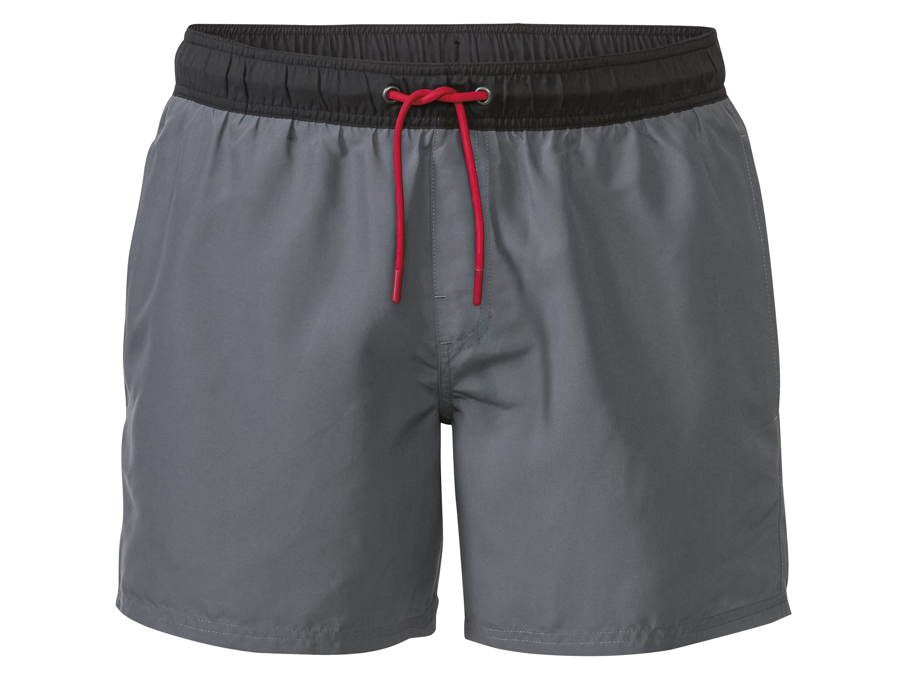 LIVERGY® Pánske plavky XXL (sivá/čierna, 4XL)