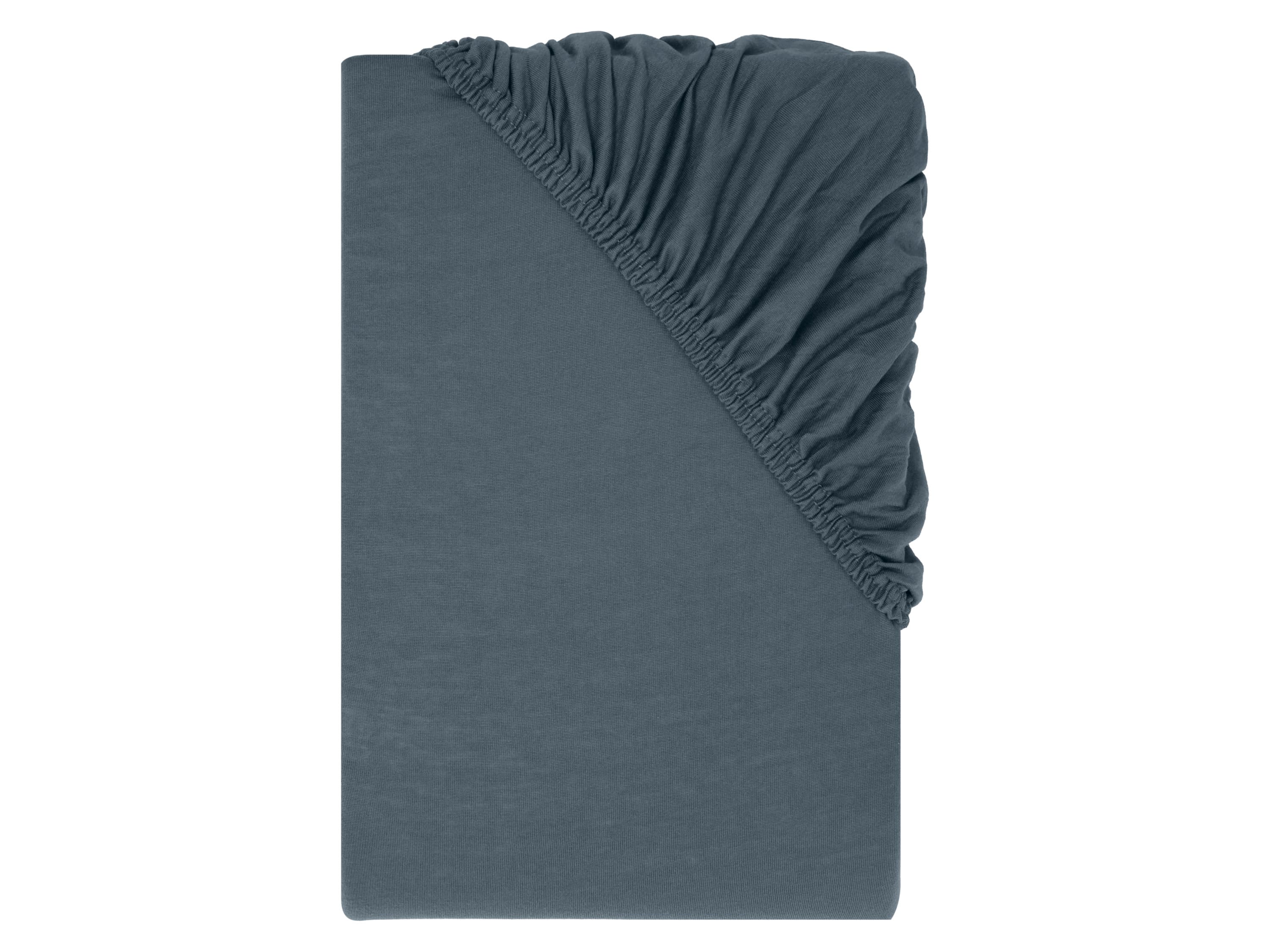 LIVARNO® Napínacia džersejová plachta, 180 – 200 x 200 cm (modrá)