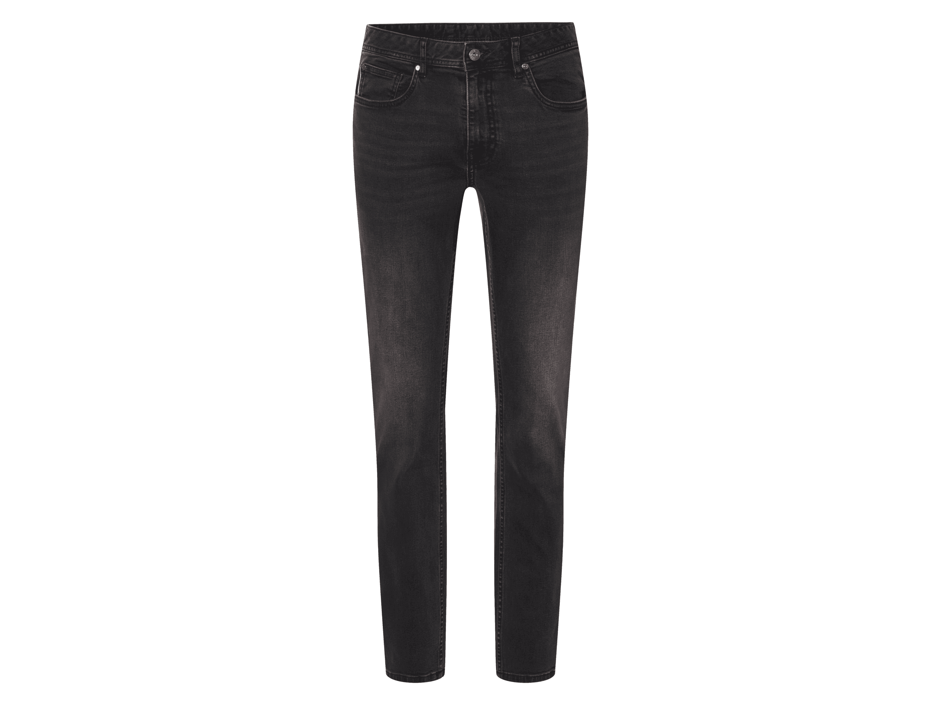 esmara Men Pánske rifle Slim Fit (tmavosivá, 52 (36/32))