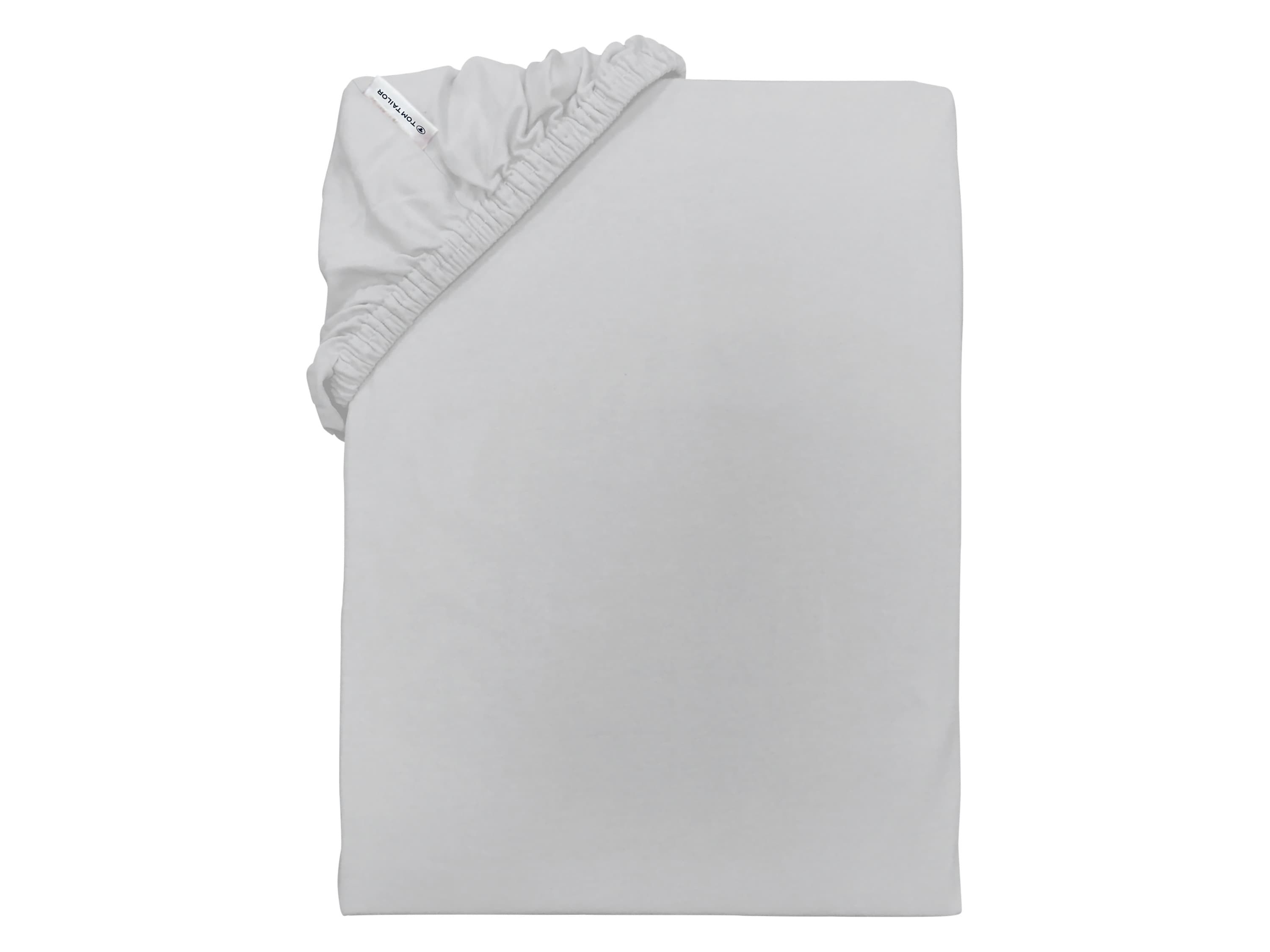Tom Tailor Džersejová napínacia plachta, 90 – 100 x 200 cm (sivá)