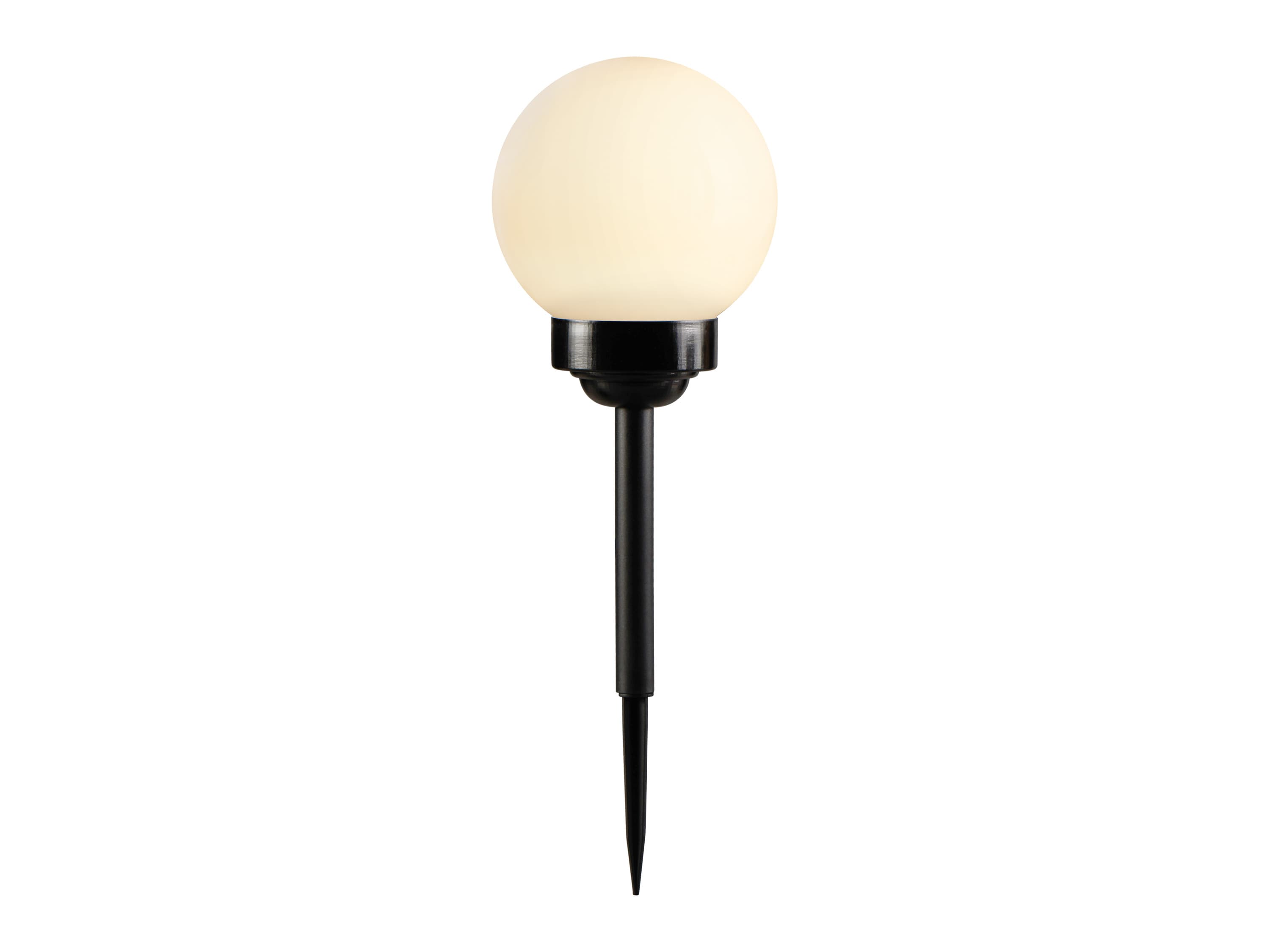 LIVARNO® Solárne guľové LED svietidlo, Ø 15 cm (biela)