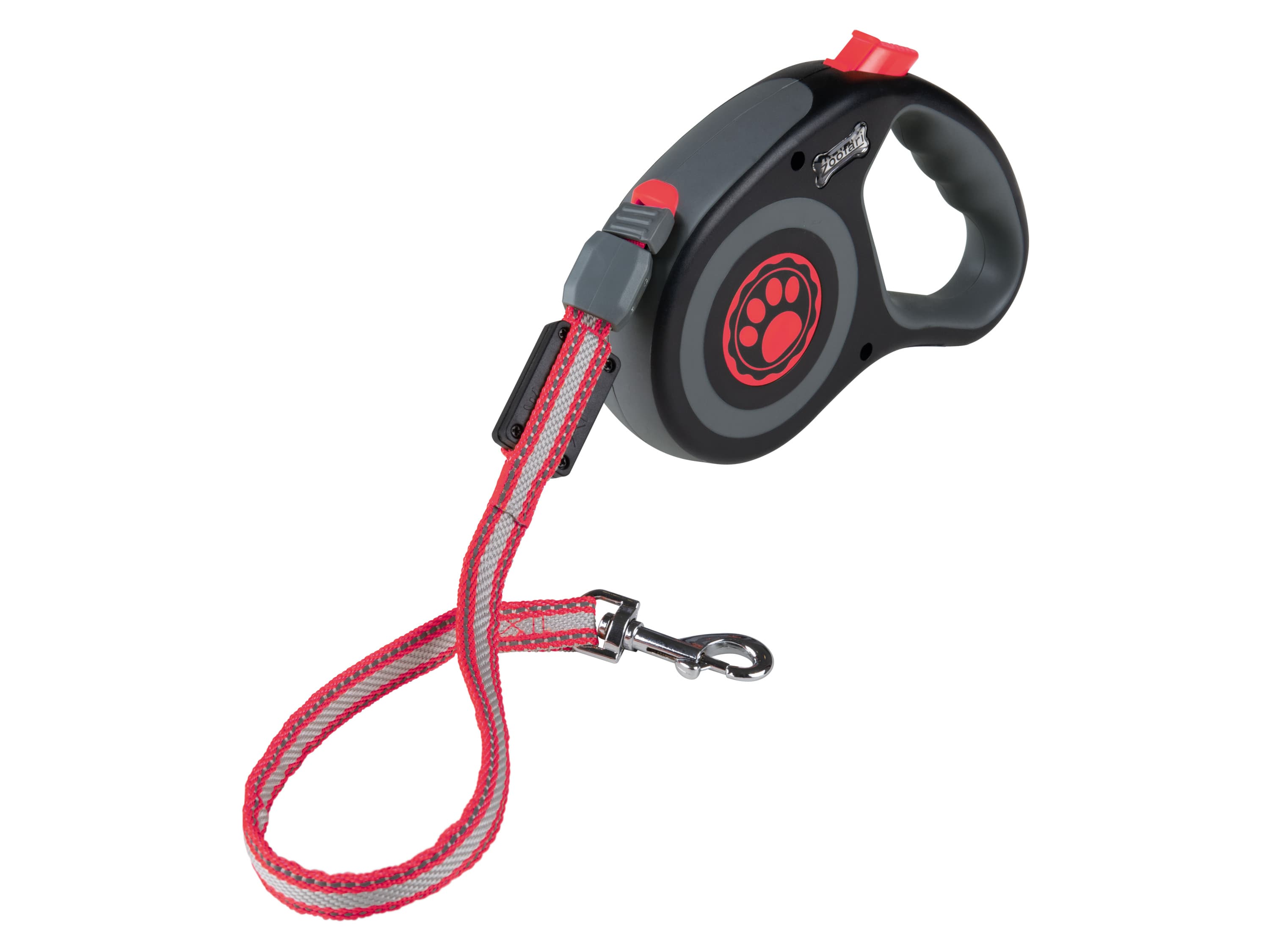 zoofari® Psia vôdzka s LED (ružová/malá)