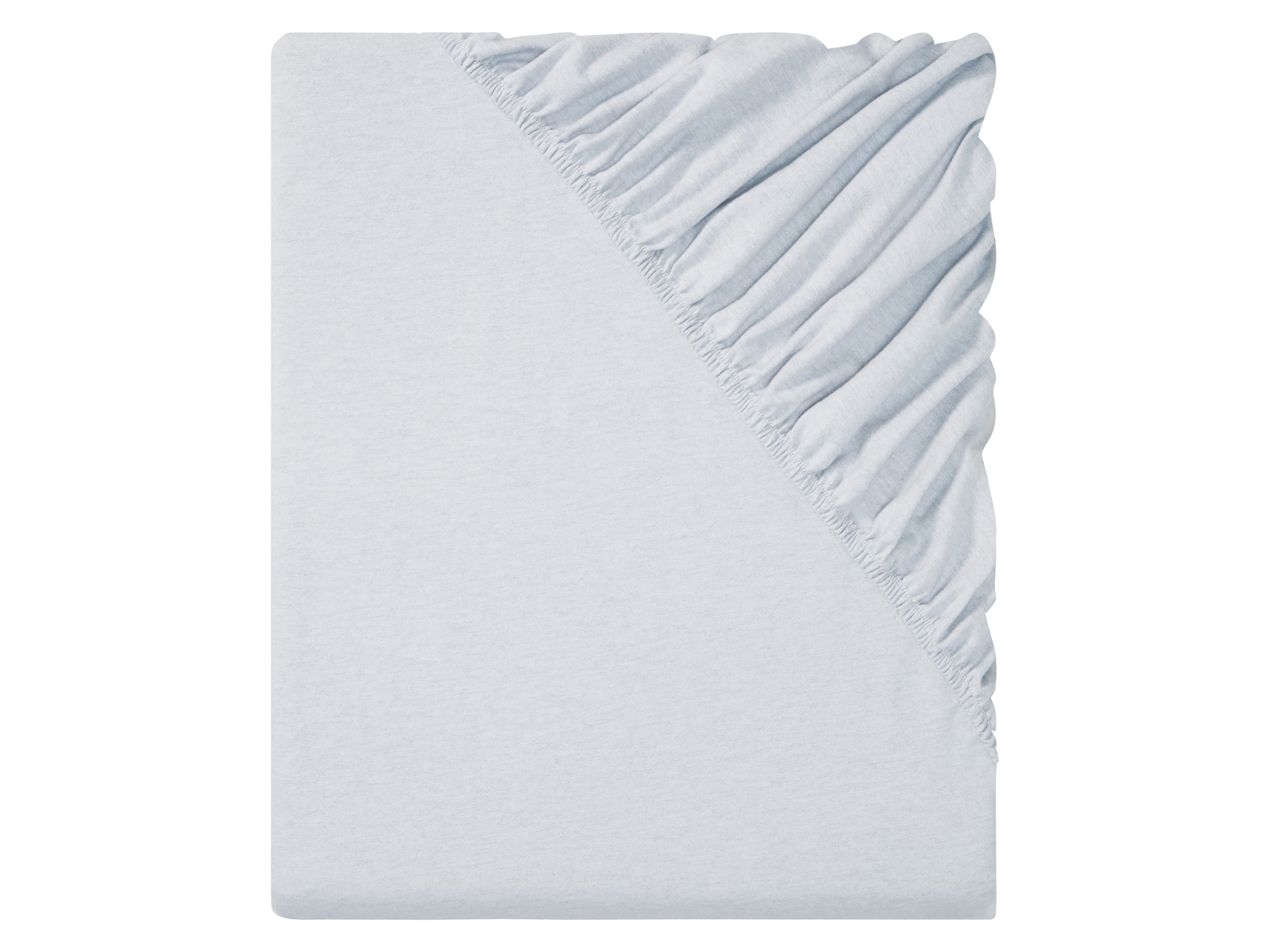LIVARNO home Napínacia plachta, 90 – 100 x 200 cm (sivá)