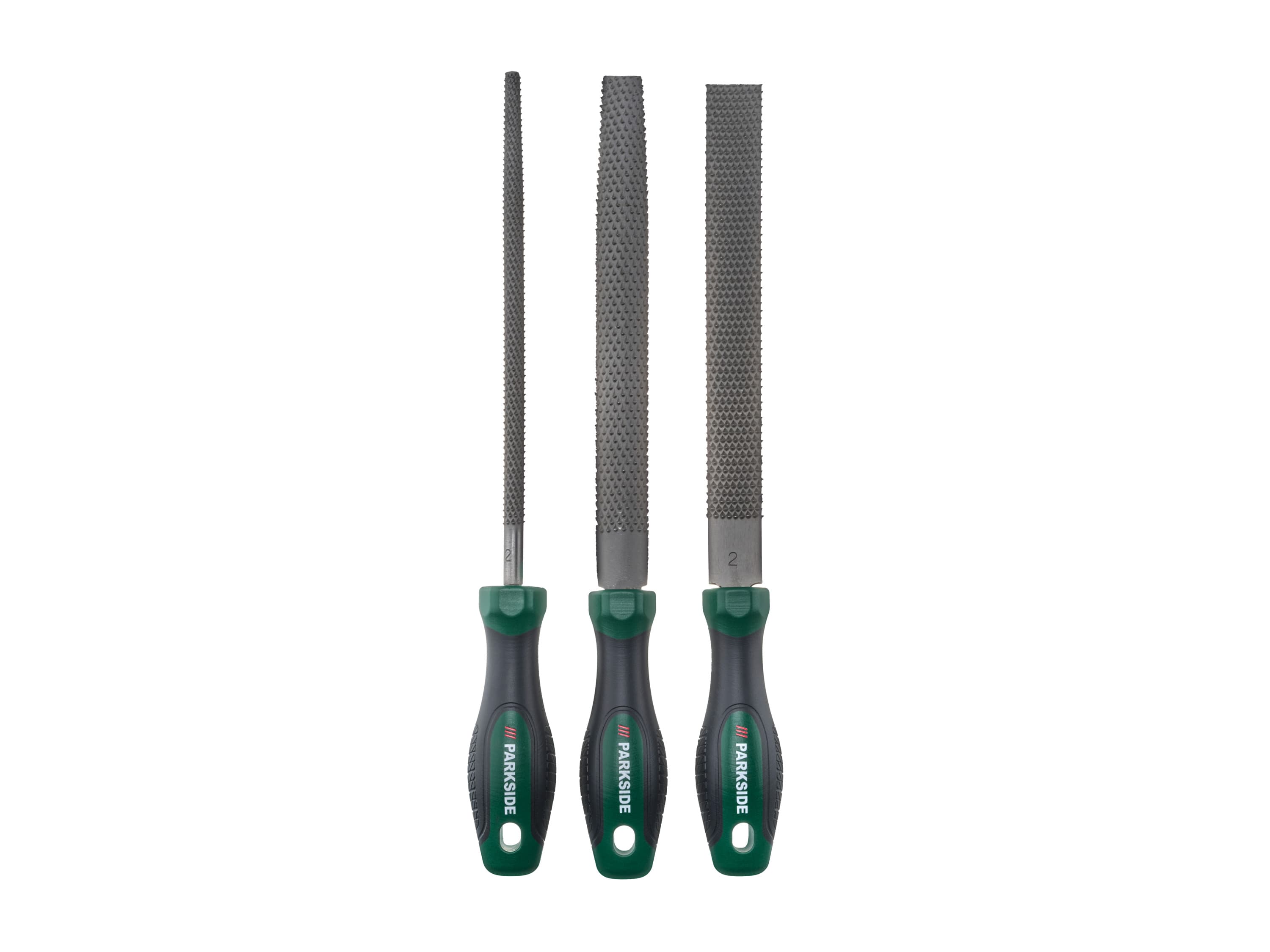 PARKSIDE® Súprava pilníkov/rašplí/drôtených kief/dlát (súprava rašplí, 3-dielna)
