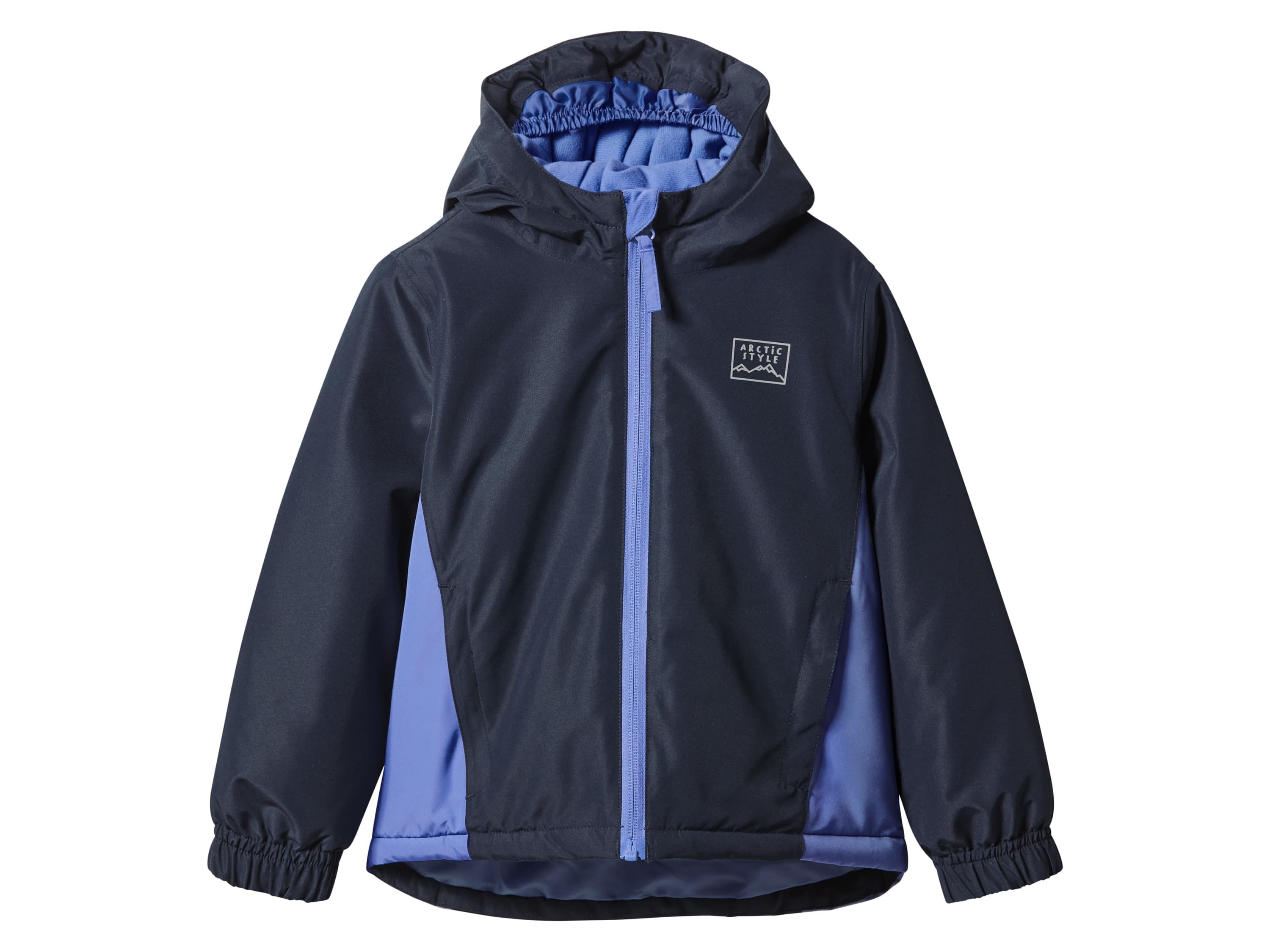 lupilu® Dievčenská zimná bunda (navy modrá/bledomodrá, 86/92)