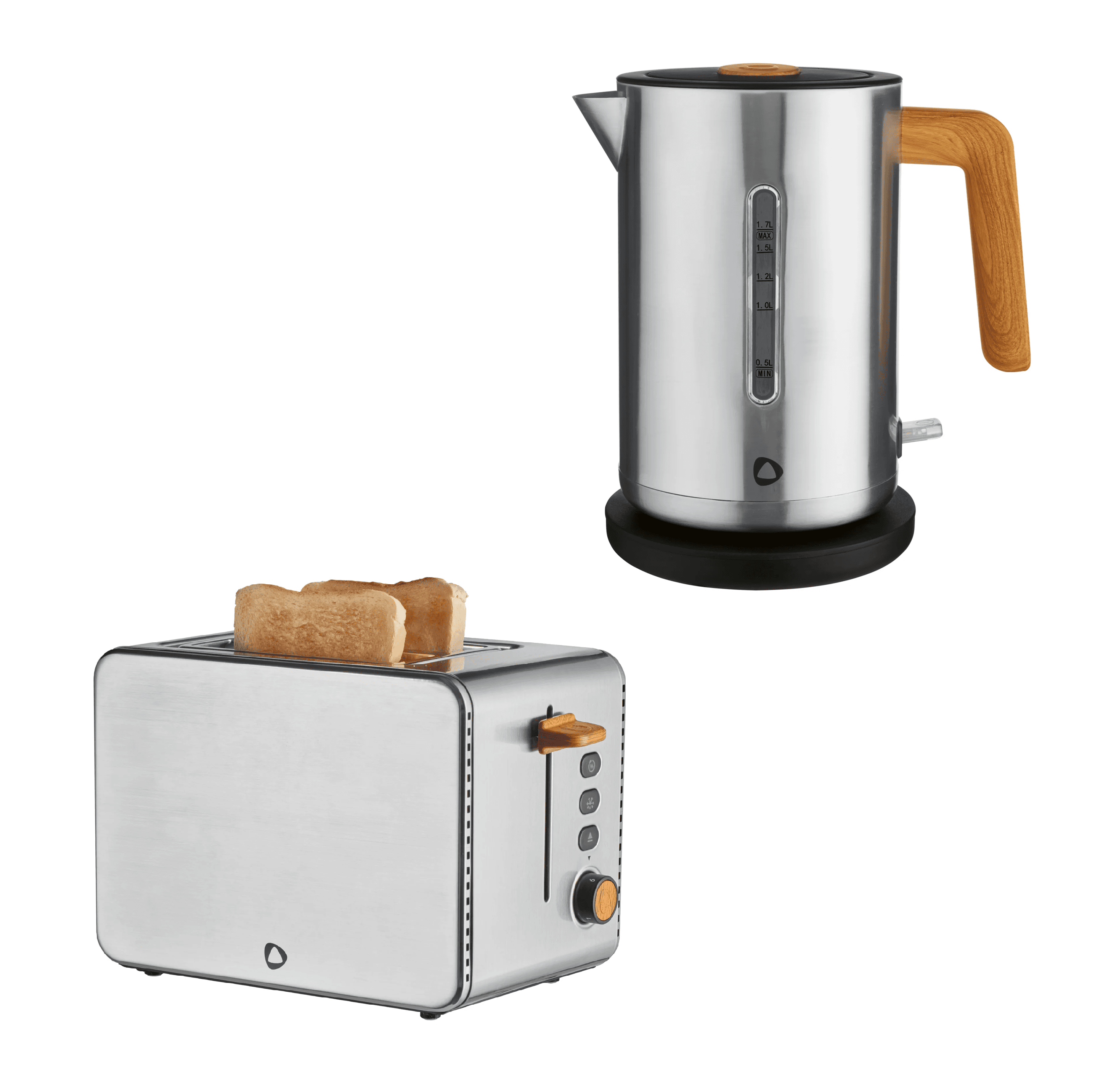 SILVERCREST® Rýchlovarná kanvica, 1,7 l + Hriankovač STH 900 C3, sivá