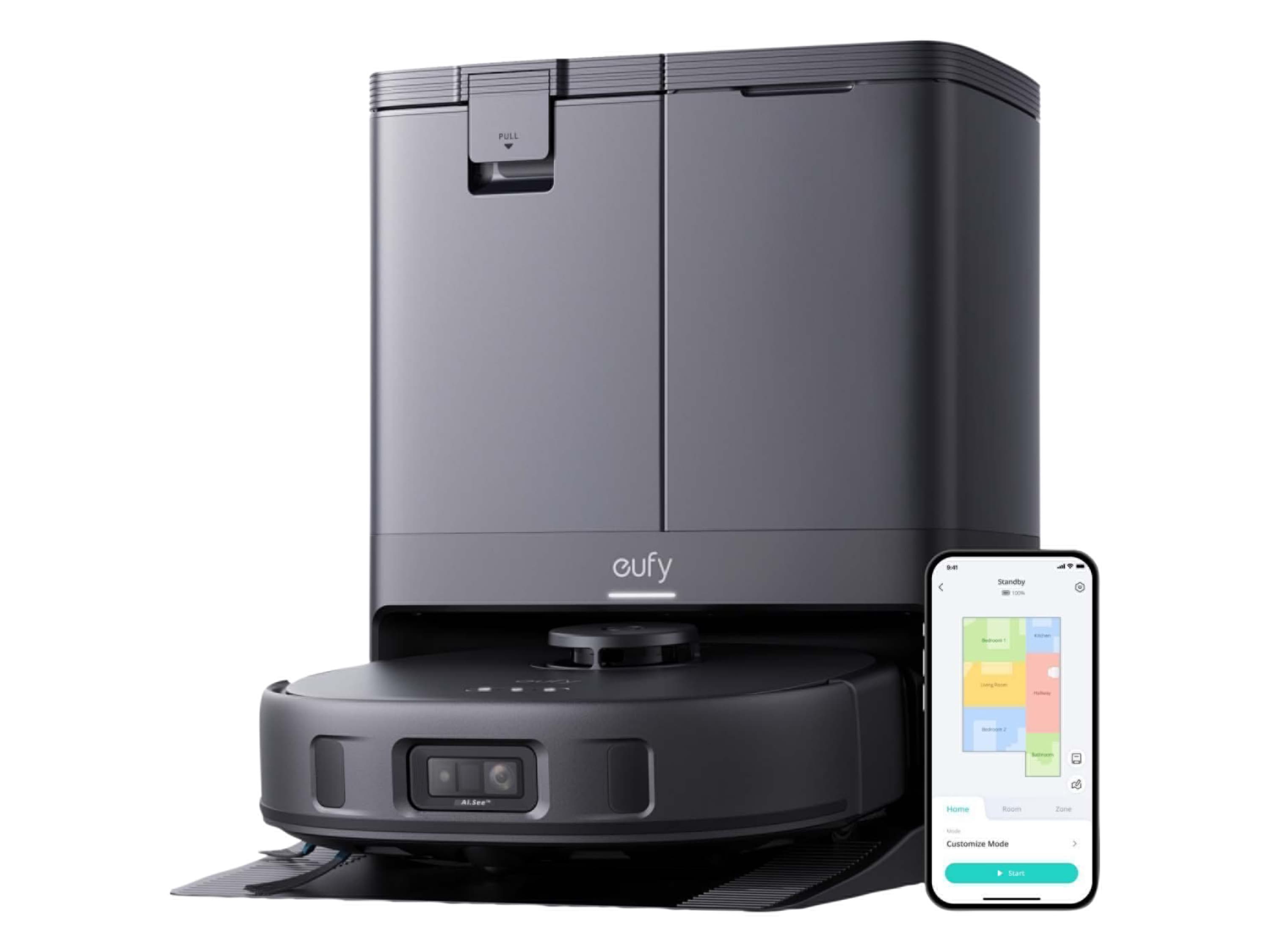 EUFY Robotický vysávač s funkciou stierania X10 Pro Omni