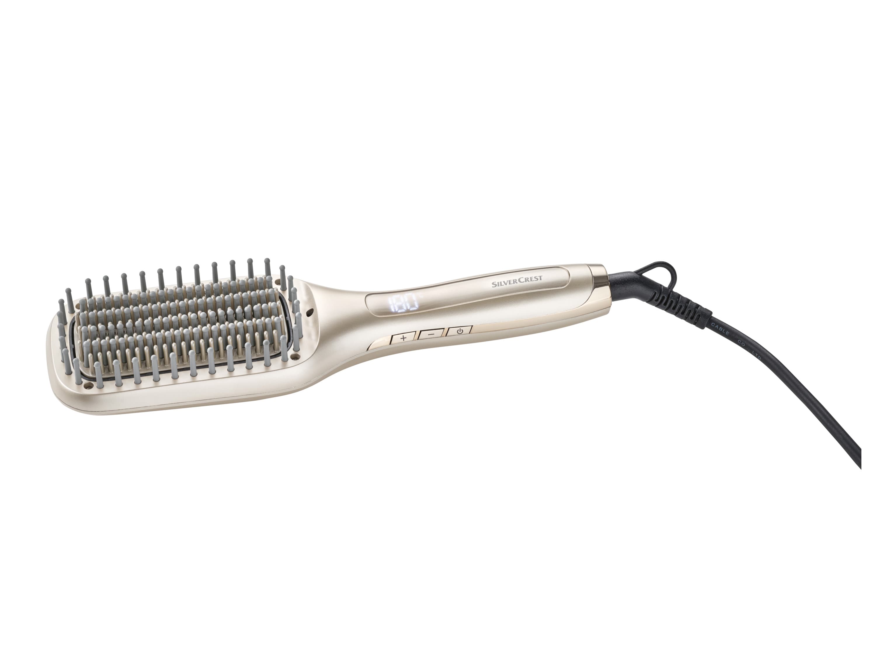 SILVERCREST® PERSONAL CARE Žehliaca kefa na vlasy SHGB 50 C4