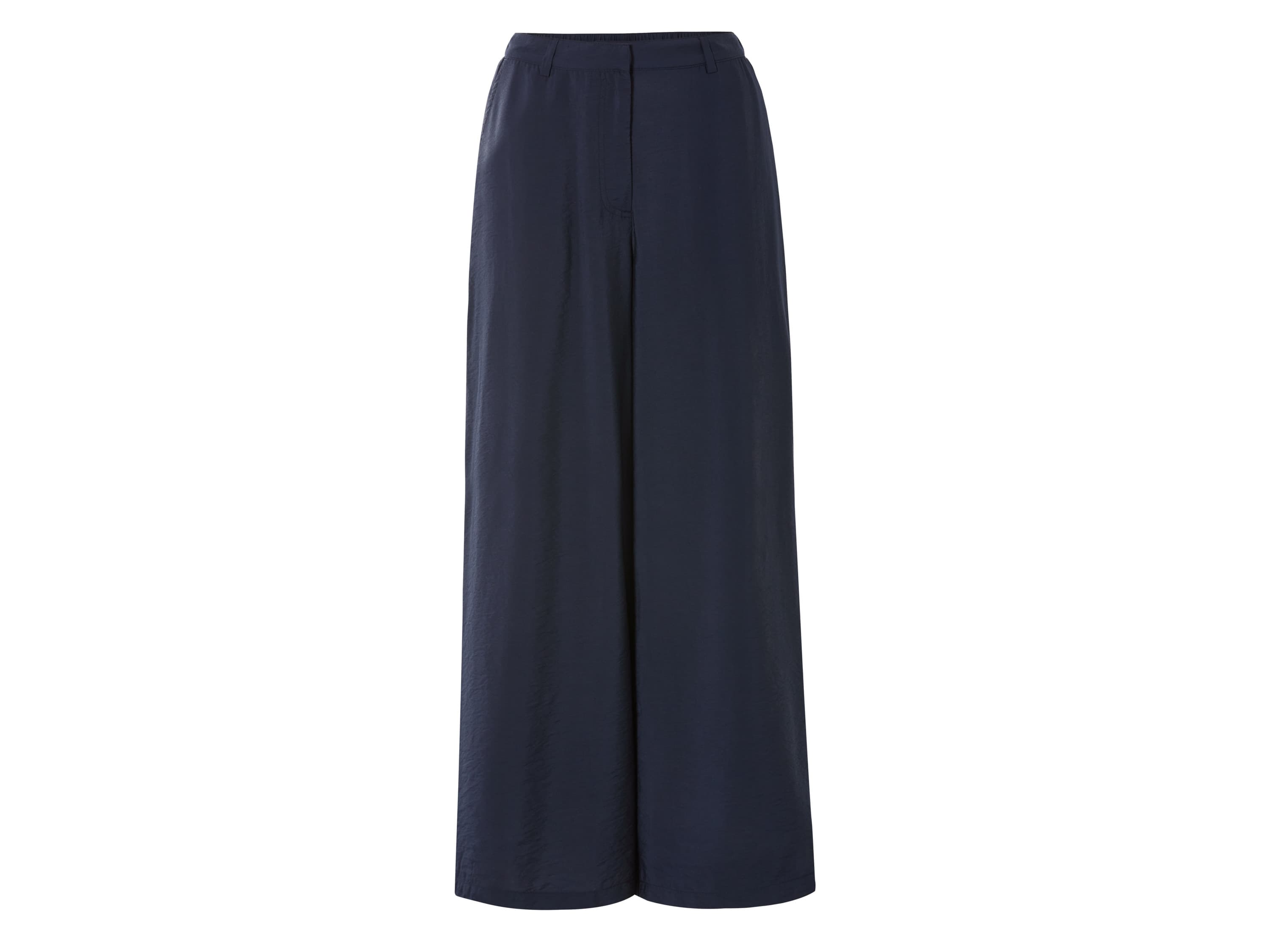 esmara® Dámske široké nohavice Wide Leg (navy modrá, 36)