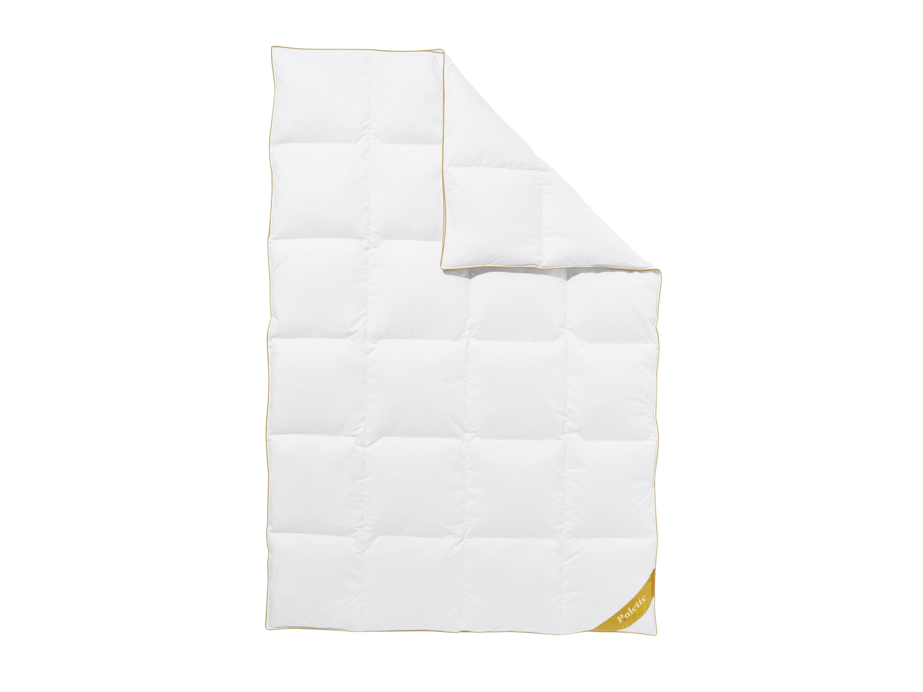 Balette deLuxe Kazetová prikrývka z husieho peria Gold-Edition (teplé, 140 x 200 cm)