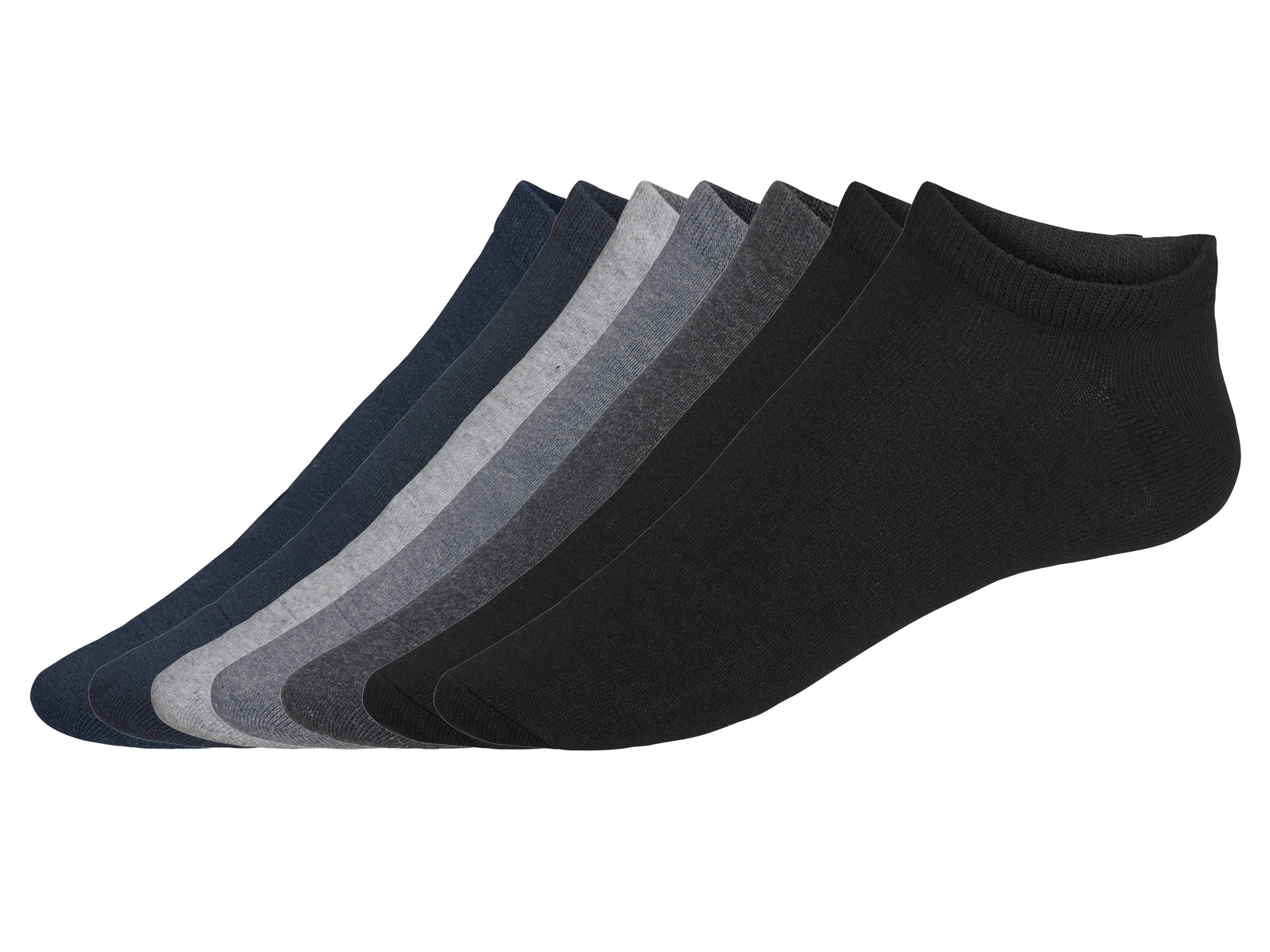 LIVERGY® Pánske ponožky, 7 párov (sivá, 39/42)