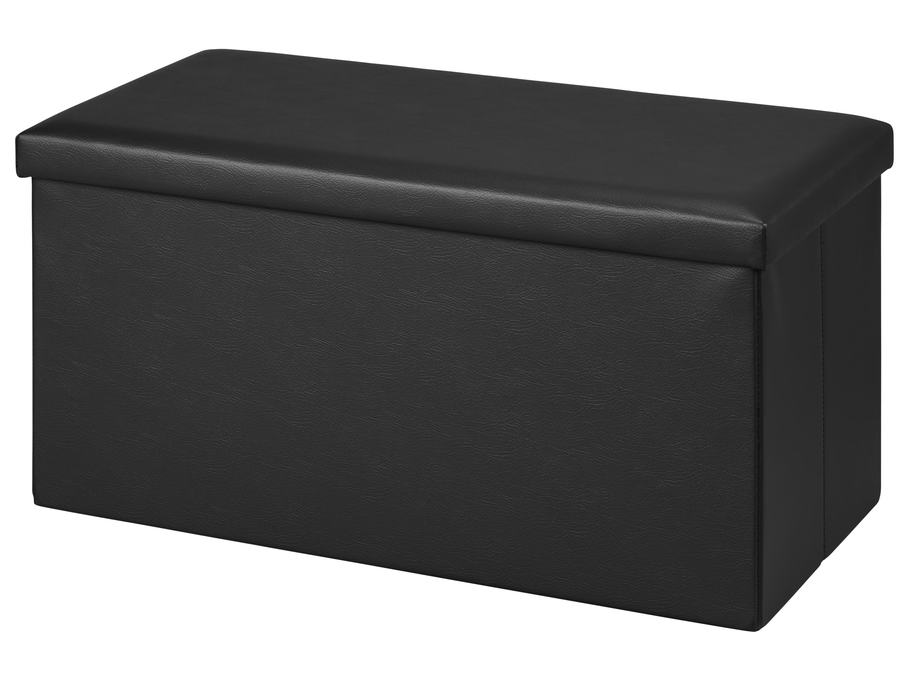 LIVARNO® Lavica s úložným priestorom (čierna)