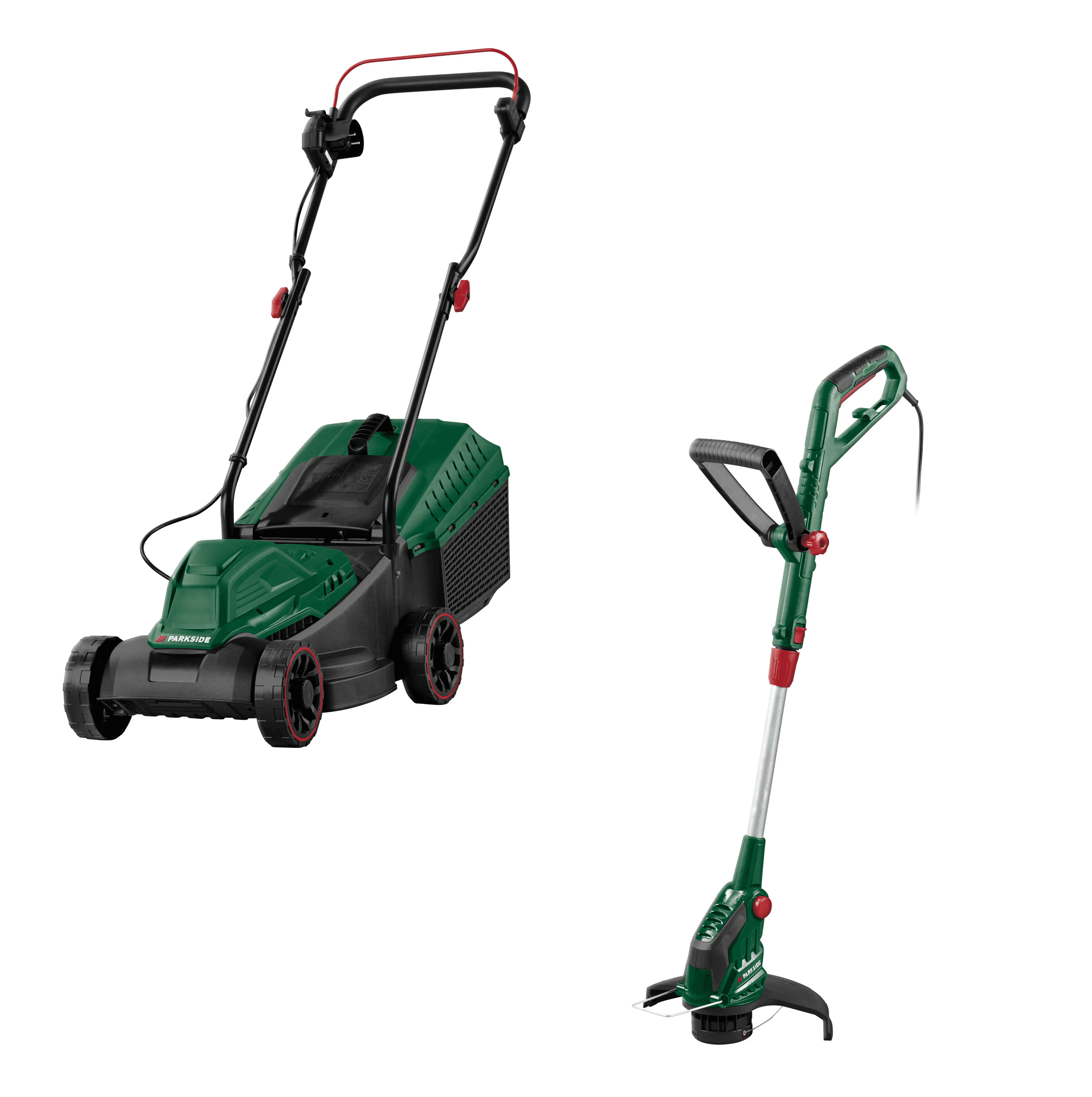 PARKSIDE® Elektrická kosačka PERM 1300 A1 + Elektrický vyžínač PERT 550 C6